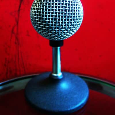 Vintage 1980's USA Shure SM58 Handheld Cardioid Dynamic Microphone Low Z w mic clip image 5
