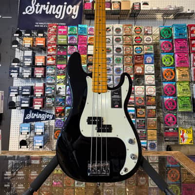 Fender American Professional II Precision Bass with Maple Fretboard - Black image 1
