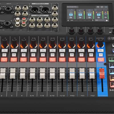 Yamaha MGX12V 18-Channel Digital Mixer & Dual USB-C Audio/Video Interface, Black image 2