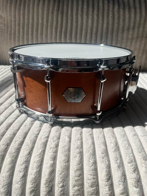 Noble & Cooley Horizon Series 6x14 Honey Maple Satin Snare Drum image 1
