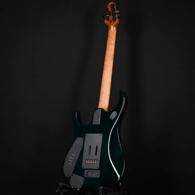 Ernie Ball Music Man JP15 Emerald Glow Roasted/Figured Maple Neck *Miami Guitar Exclusive* 2025 (H06299) image 13