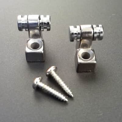 True Custom Shop® Chrome Modern Roller String Tree Guide for Fender Tele Strat image 2