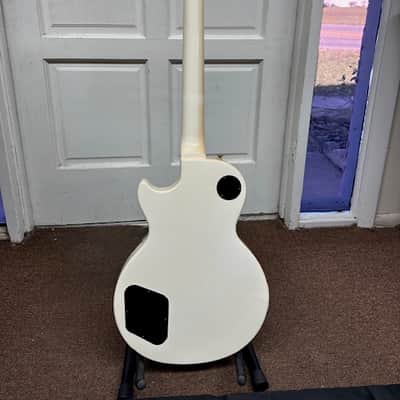 Used Epiphone Les Paul Studio White Electric Guitar w/ Gig Bag image 9
