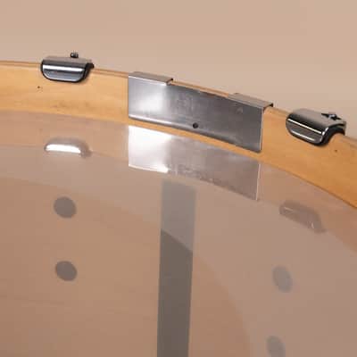Pearl Masters Maple Complete 16x22 Satin Natural Burst Bass Drum image 11