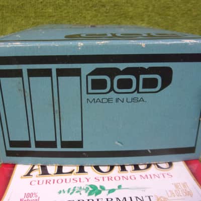 DOD FX-90 Delay box top only, 1980's or 1990's, blue, Cipollina image 5
