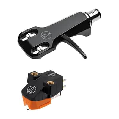 Audio-Technica AT-VM95EN/H Turntable Headshell/Cartridge Combo Kit Orange image 2