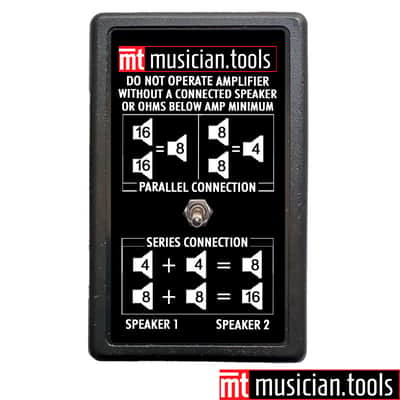 Musician.Tools Speaker Expander for Guitar & Bass Amplifiers with 2 Speaker Cable image 2