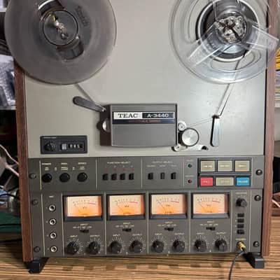 TEAC A-3440 4-Channel Reel to Reel Tape Recorder / Multitrack Recorder–Serviced image 1