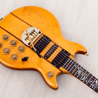 1980 Greco GO-III Speed Way Non-Catalog Set Neck HSH Vintage Guitar Natural, Japan Fujigen image 9