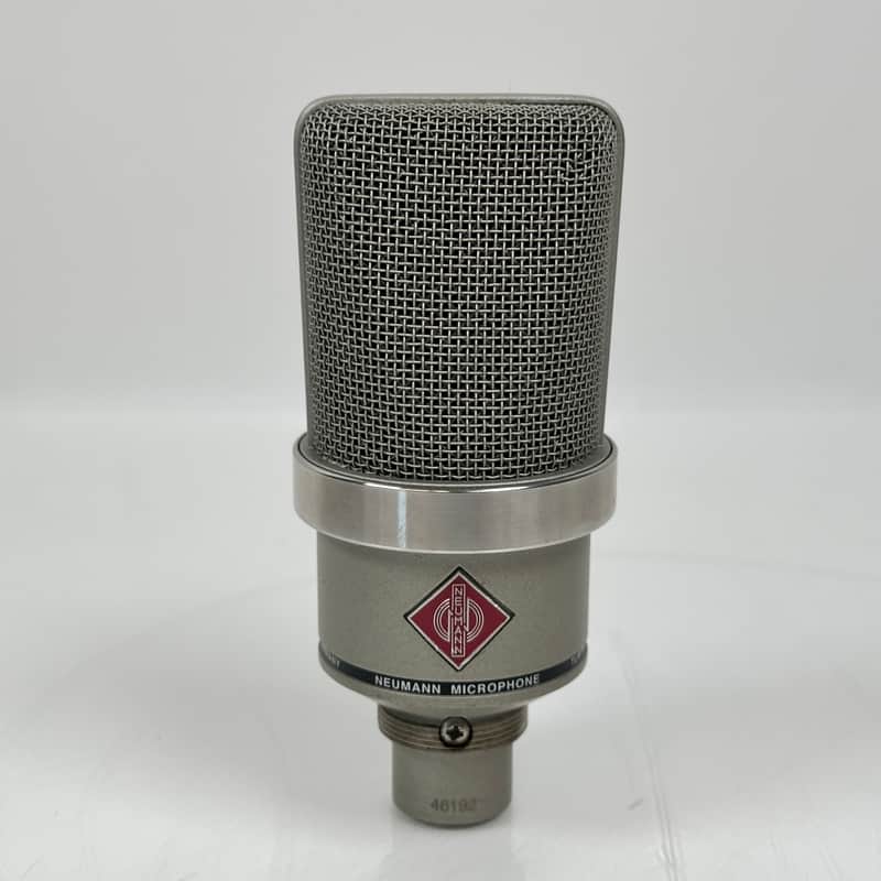 (Authentic) Neumann TLM102 Large Diaphragm Cardioid Studio Condenser Microphone K 102 Capsule, Nickel image 1