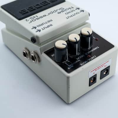Boss NS-2 Noise Suppressor (Silver Label) 1989 - Present - White image 3