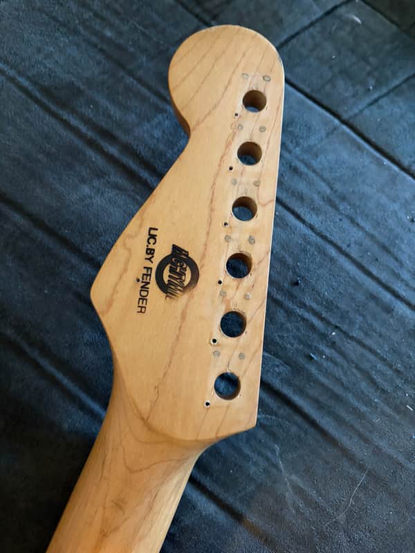 Mighty Mite Stratocaster Neck - Natural Unfinished image 1