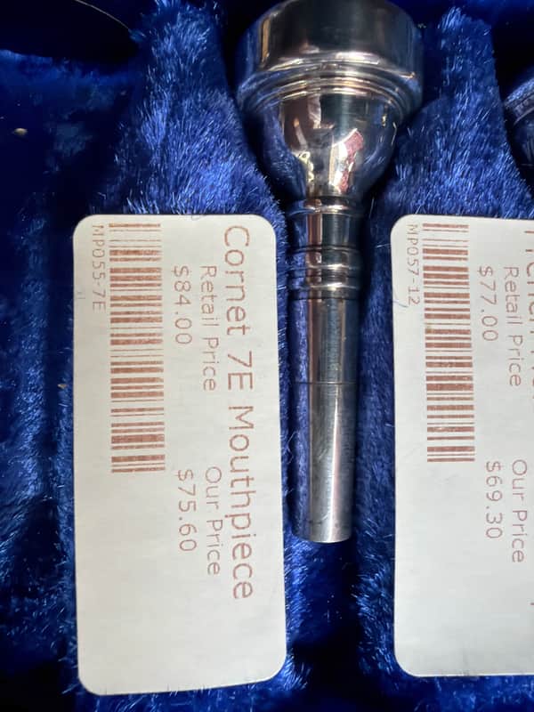 Cornet 7E Cornet 7E mouthpiece 2010 - Silver image 1