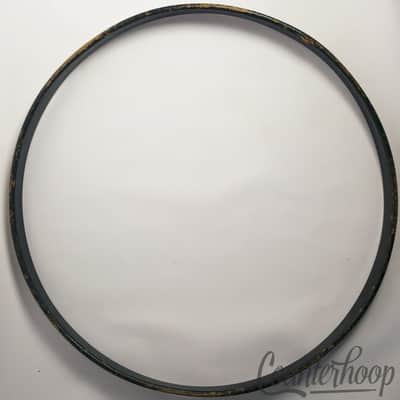 Leedy 18"Silver Sparkle 1Ply Maple Wood Hoop/Rim Bass Drum/Floor Tom Bop Jazz40s image 8