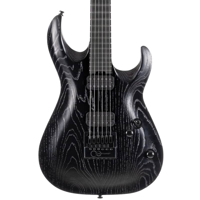 Cort KX700OPBK KX Series Evertune Double Cutaway Electric Guitar. Open Pore Black image 1
