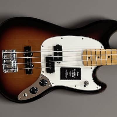 Fender Player II Mustang Bass PJ - 3 Color Sunburst w/Maple image 1