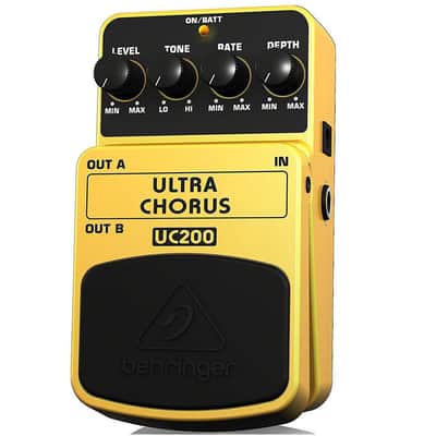 Behringer Ultra Chorus UC200 Ultimate Stereo Effects Pedal image 7