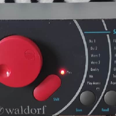 Waldorf Microwave II Rackmount Wavetable Synthesizer 1997 - Black image 11