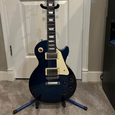 Gibson Les Paul Studio 100th Anniversary 2015 - Midnight Manhattan Blue image 4