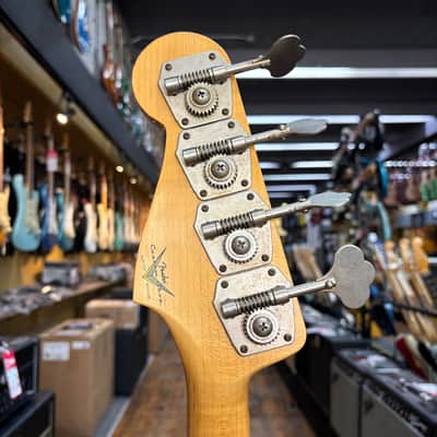 Fender Custom Shop Limited Edition 1964 Jazz Bass Relic Aged Tahitian Coral w/Hard Case image 8