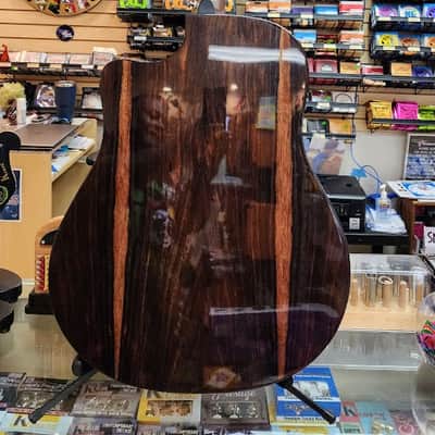 Breedlove Pursuit Dreadnought Ebony Cutaway Acoustic/Electric Guitar 2016 - Gloss Natural image 7