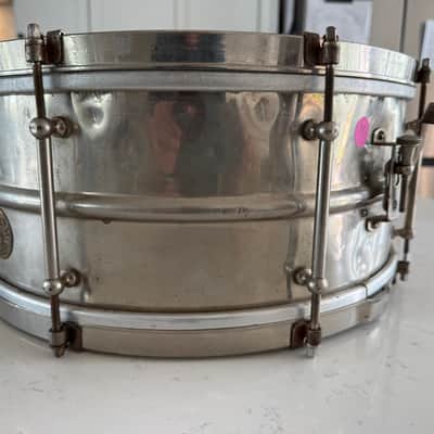 Gretsch US Quarter Master’s Snare Drum 15x6.5 1930-1939 - Nickel Over Brass image 2