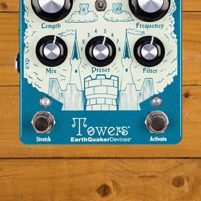 EarthQuaker Devices Towers - Stereo Reverb Filter Pedal image 2