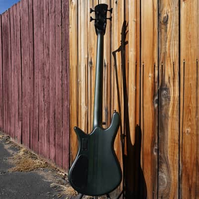 Spector NS Dimension 4 Multi Scale w/ Gig Bag - Haunted Moss Matte 4-String Bass image 5