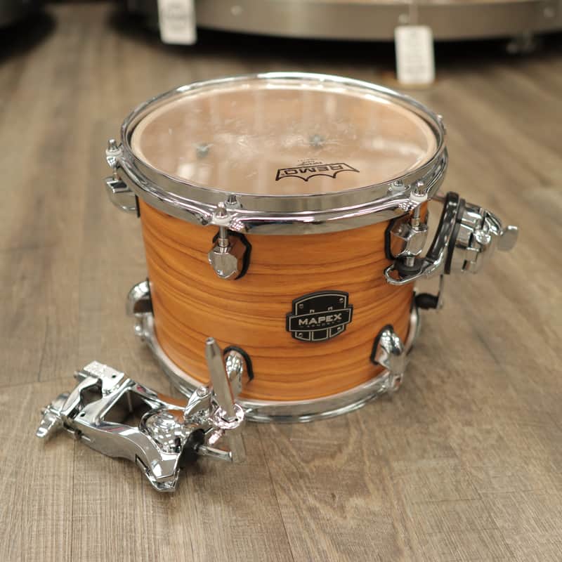 Used Mapex Armory 8x10" Tom w/ Chrome SONIClear Tom Clamp (Desert Dune) image 1