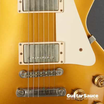 Gibson Custom Shop Les Paul 57 VOS 2005 -  Goldtop (Cod.1556UG) image 3