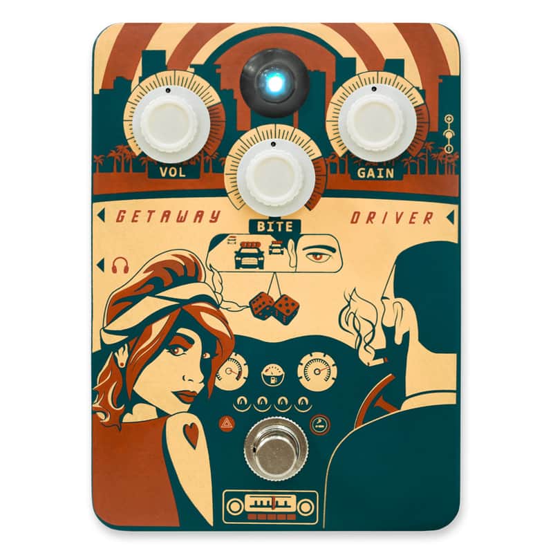 Orange Getaway Driver Overdrive and Cab Simulator | Reverb