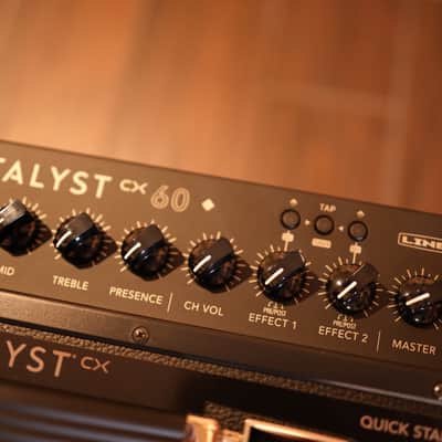 Line 6 Catalyst 60 2-Channel 60-Watt 1x12 Modeling Guitar Combo - Black image 3
