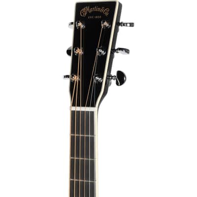 Martin D-35 Johnny Cash Special Edition Acoustic Guitar - Black image 5