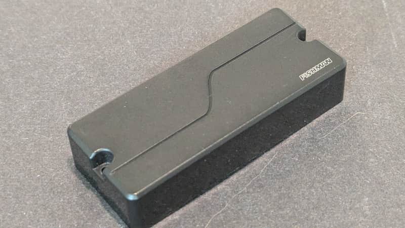 Fluence Modern Ceramic Humbucker 7-String Soapbar- Black image 1