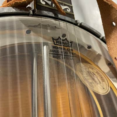 Vintage Washburn B-16 5-String Banjo c. 1980 – Hardshell Case – Beautiful Figured Wood image 8