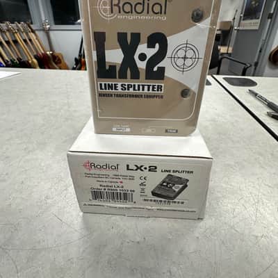 New Old Stock Radial LX-2 Line Splitter Jensen Transformer Equipped (factory sealed) image 1