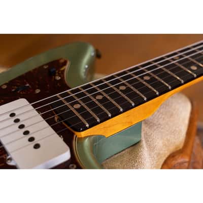 Fender Custom Shop 62 Jazzmaster Journeyman RW Sage Green Metallic image 10