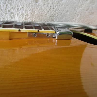 Epiphone Howard Roberts Standard Guitar, 1966, Blond Finish, Johnny Smith PU., Grey Case, Excellent Cond. image 7