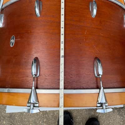 ULTRA RARE Slingerland 32” BASS DRUM 1970 - 1972 - Natural VERY GOOD BOOM BOOM! image 5