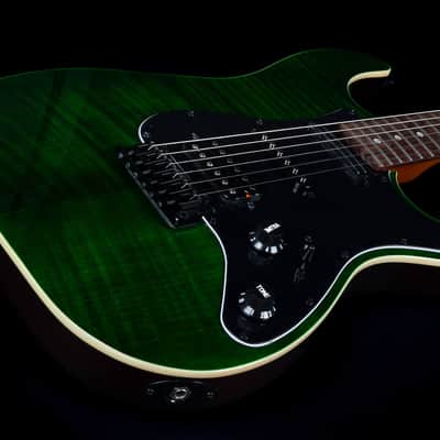Jet JS-450 TGR R 450 Series Basswood Flamed Maple Top Canadian Roasted Maple Neck 6-String Electric Guitar image 6