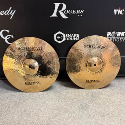 Istanbul Mehmet Samatya Series 14” Hi-Hat Cymbals image 1