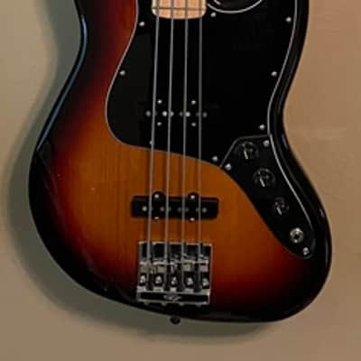 2018 Fender MIM Geddy Lee Jazz Bass – 3-Color Sunburst image 2