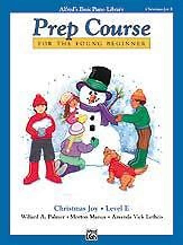 Alfred's Basic Piano Prep Course: Christmas Joy! Book E image 1
