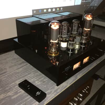 Line Magnetic 508IA Single Ended Triode Vacuum Tube 2018 Black, Class A , SET Integrated image 3
