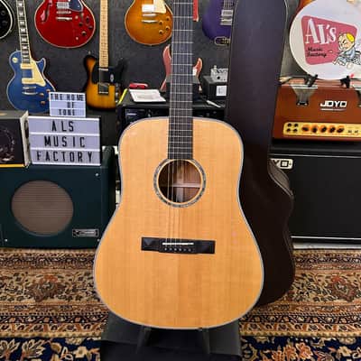 Tasman Guitars TA300 E  Dreadnought w/ Fishman Presys Plus  Natural( ALL SOLID) image 2