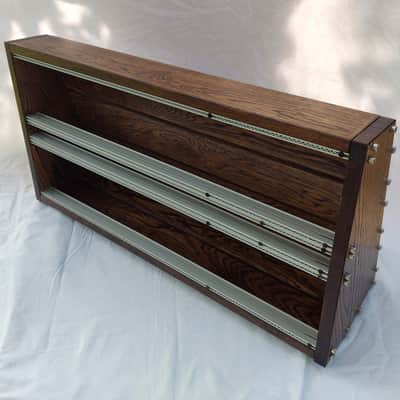 7U / 126hp Eurorack case EVA • Rails + M3 nuts / Dark oak / Unpowered image 12