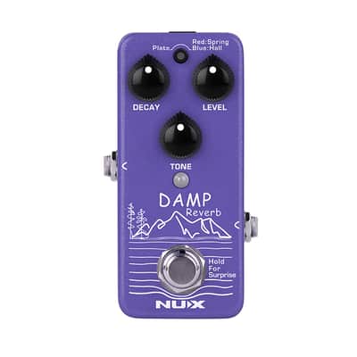NuX NRV-3 Damp Reverb - Mini Reverb Pedal image 1