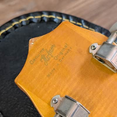 Hofner 5 String Banjo Vintage 1960s 1970s Maple Made In Germany image 13