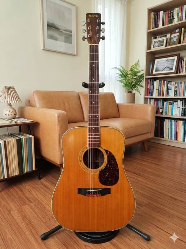 Morris W-35 Special 1970s - Natural W/ Hard case image 1