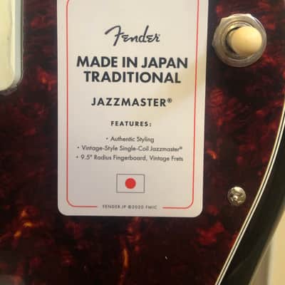 Fender MIJ Traditional II Late '60s Jazzmaster 2023 - 3-Color Sunburst + Hard case + MINT CONDITION!! image 2